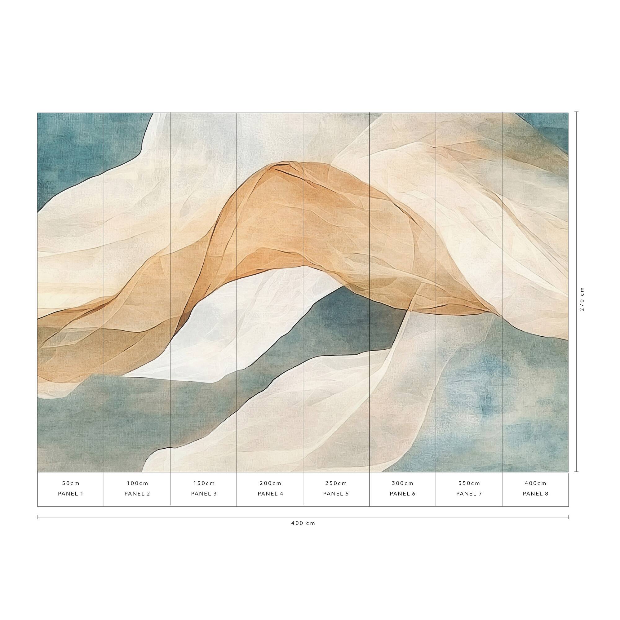 Designs Direct Ventura Blue Wall Mural